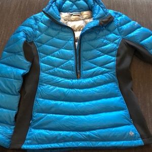 Columbia OmniHeat puffer pullover sz L